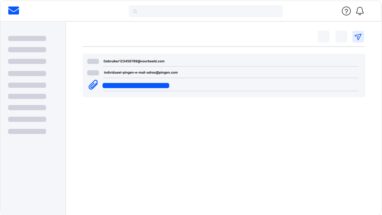 Pingen - Brieven per e-mail versturen